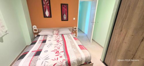 LE BARCARES - plage et village de Noël à pied - logement "Aiguamar" climatisé 1 chambre avec terrasse, 4 personnes - parking privé