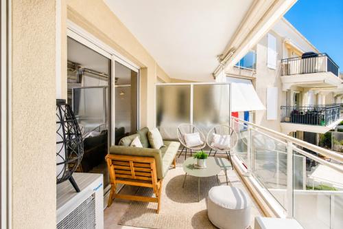 JARDIN SECRET - T3 Lumineux Piscine Terrasse & Proche Plage photo 10