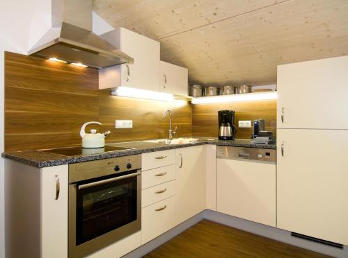 Dapur atau dapur kecil di Apart Marienberg