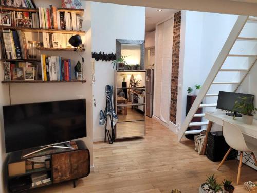 Superbe duplex avec terrasse au coeur de Paris