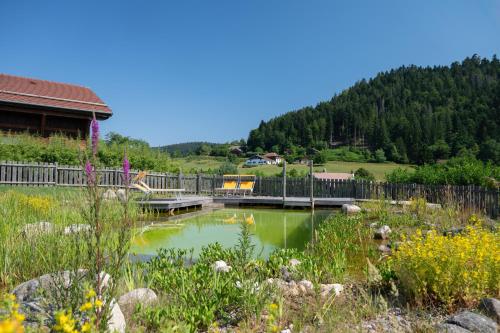 Chalet d'exception 10 personnes avec sauna privatif et piscine naturelle - Le Domaine des Fleurs Gérardmer