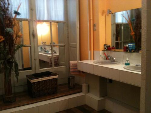 Ett badrum på Palais D'Etigny