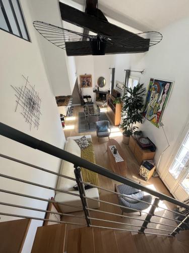 Loft climatisé au design unique centre Montpellier