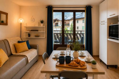 Le Sapi 1E Balcon panoramique Aiguilles Rouges avec parking gratuit