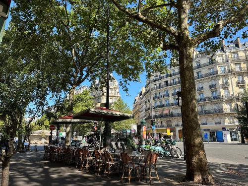 Bedroom for two persons near Parc Monceau