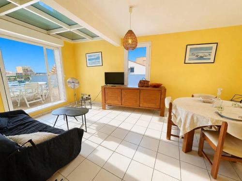 CR100-603 Appartement 5 pièces- PORT- CANET EN ROUSSILLON
