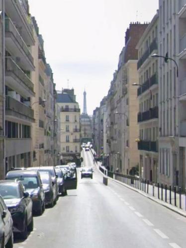 Charmant appartement bien situé - rue vue Tour Eiffel