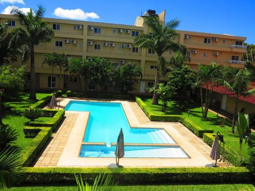 Swimming pool sa o malapit sa Hotel Castelo Branco