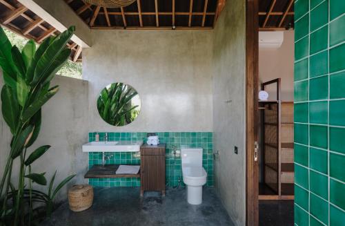 ห้องน้ำของ Villa Svalen