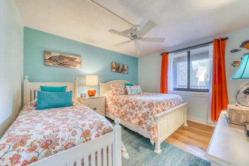 Spacious villa with pool hot tub playground & cute decor - steps from beach photo 5