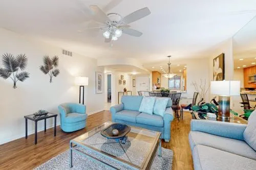 Oceanfront Villa with Ocean Views Shared Pool Hot Tub and More - Walk to Beach photo 1