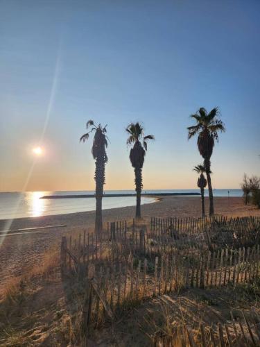 Studio Azur, terrace, parking, 10min from sea
