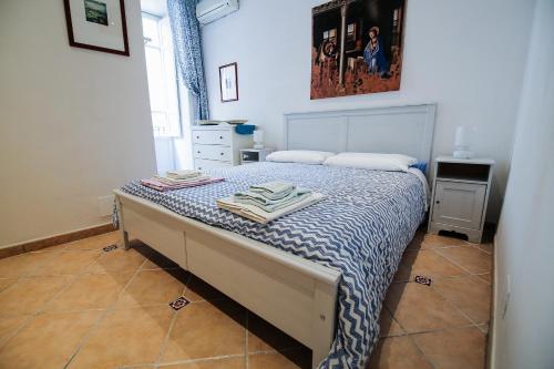 Ένα ή περισσότερα κρεβάτια σε δωμάτιο στο Fausto's House