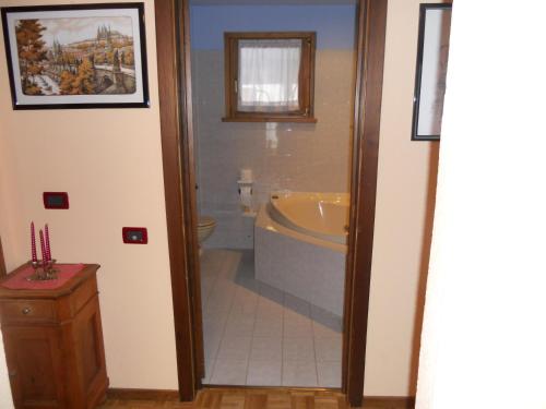 Kylpyhuone majoituspaikassa Casa Paola