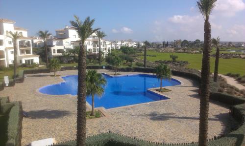 Hacienda Riquelme Golf Resort Groundfloor Apartment 176の見取り図または間取り図