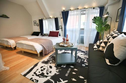 BRT302 Twin Room, Ideal for Friends in Tokyo