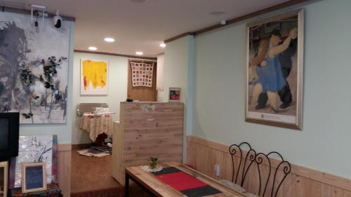Posezení v ubytování MK Guesthouse