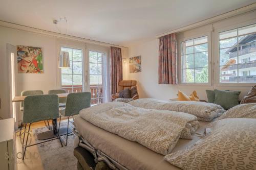 Wohnung in Zermatt mit postkarten Matterhornblick