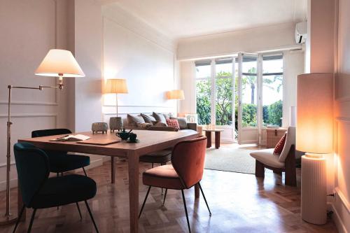 Jardin privé & plage - Promenade des Anglais