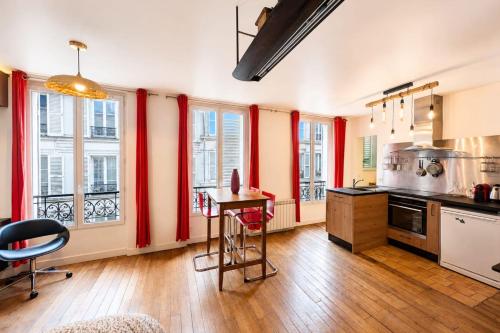 Superb Bright Apt Near Sacré Coeur