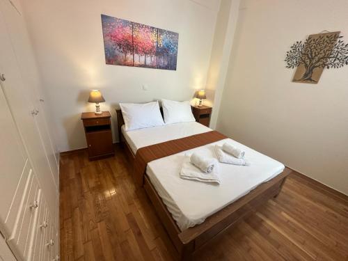 EliasNest Λητώ Leto - Άνετο διαμέρισμα 4 ατόμων με 2 υπνοδωμάτια και 2 μπάνια στο κέντρο της Καλαμάτας
