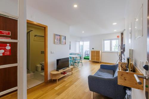 2-bed apt with cozy private terrace at Intendente