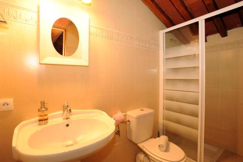 Ванная комната в Domaine de Nidolères