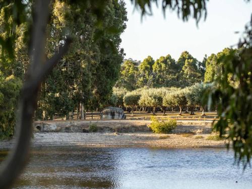 a body of water with trees in the background at Petra Olive 2 in Yallingup
