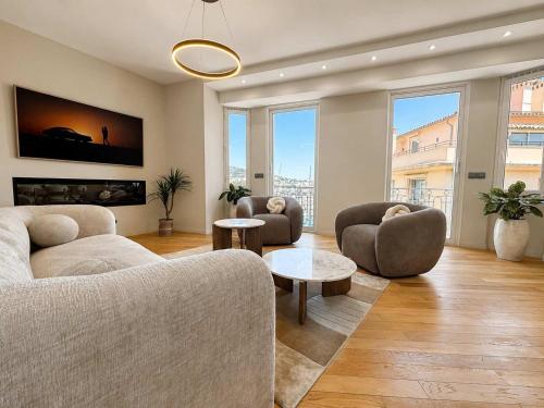 Luna apartment - Harbor View 3beds-3baths 10min to Palais