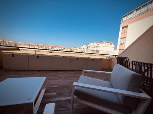 Hippopotame rose Duplex avec terrasse sur la Marina