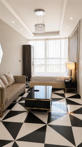Ruang duduk di HYPNOSE HOTEl