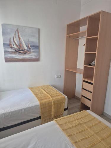 Mediterranean Beach Retreat Spacious 2 Bedroom Home with Patio and Sea Views