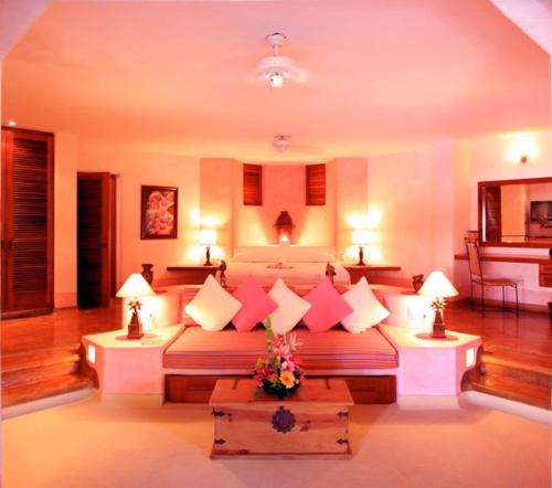 Area soggiorno di Villa Carolina Boutique Hotel ADULTS ONLY