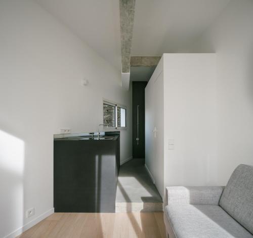 Cozy Bright Parisian Studio Belleville by Weekome