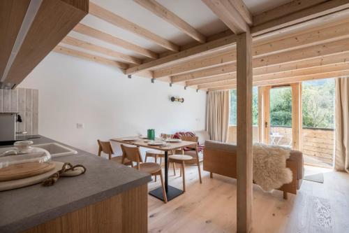 Renovated duplex with a balcony and parking space