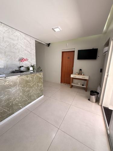 A cozinha ou cozinha compacta de Sky Hotel Ltda