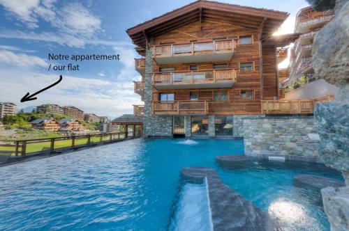 Penthouse de luxe avec vue panoramique au cœur de Nendaz