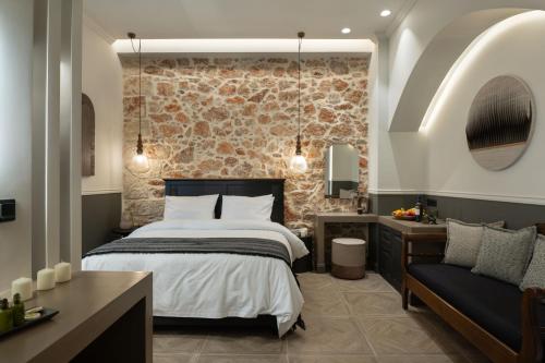 Gulta vai gultas numurā naktsmītnē Kosmitis Suites Athens