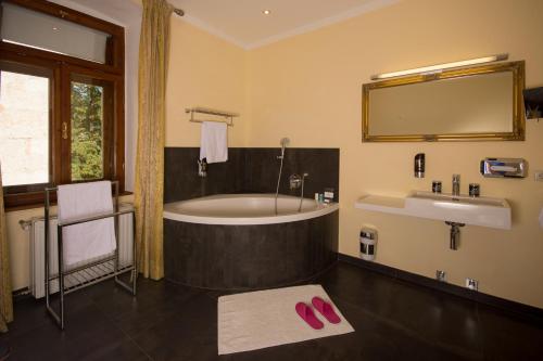 Kúpeľňa v ubytovaní Seehotel Grüner Baum