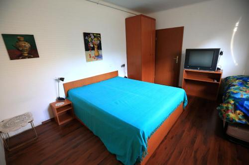 Postel nebo postele na pokoji v ubytování Apartment in Ljubljana