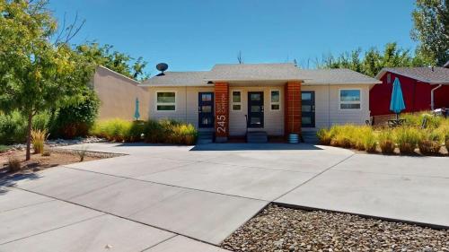 a house with a driveway in front of it at Slot Canyon #C in Moab
