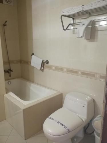 Bilik mandi di Blue Star Hotel