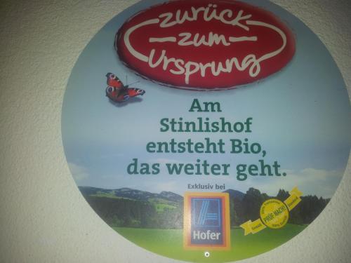 a cake with a sign that says an extinguisher extinguishing an extinguisherethical at Apartments Biobauernhof Lercher in Sankt Jakob in Defereggen