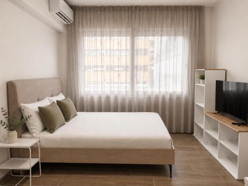 Big Cozy Studio with Kitchen near Ladadika