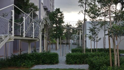 Taman di luar Getaway Residence at Cyberjaya