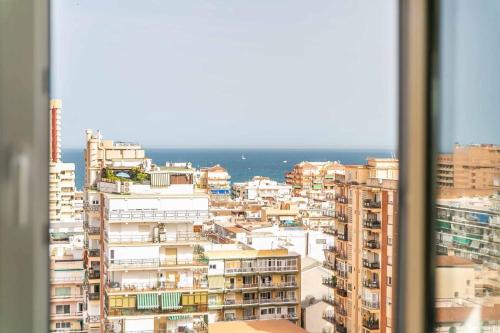 Blue sky view apartment