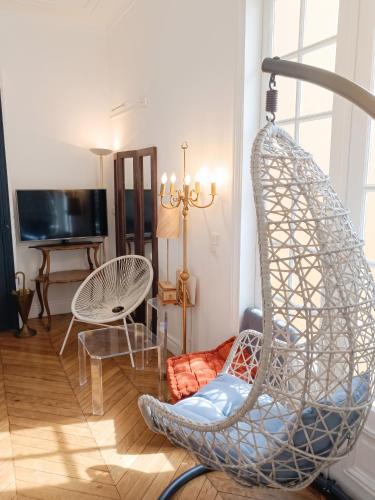 Appartement cosy à Paris (Trocadéro) - 60 m² - Parking