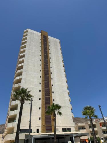 Los Cristianos front sea and pool