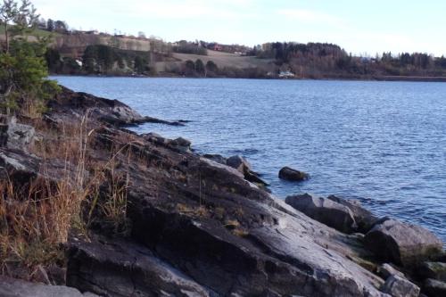 a view of a large body of water at Kylstad Bed and Breakfast in Kylstad