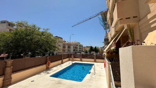 Apartment in Nerja with Pool & Private Parking